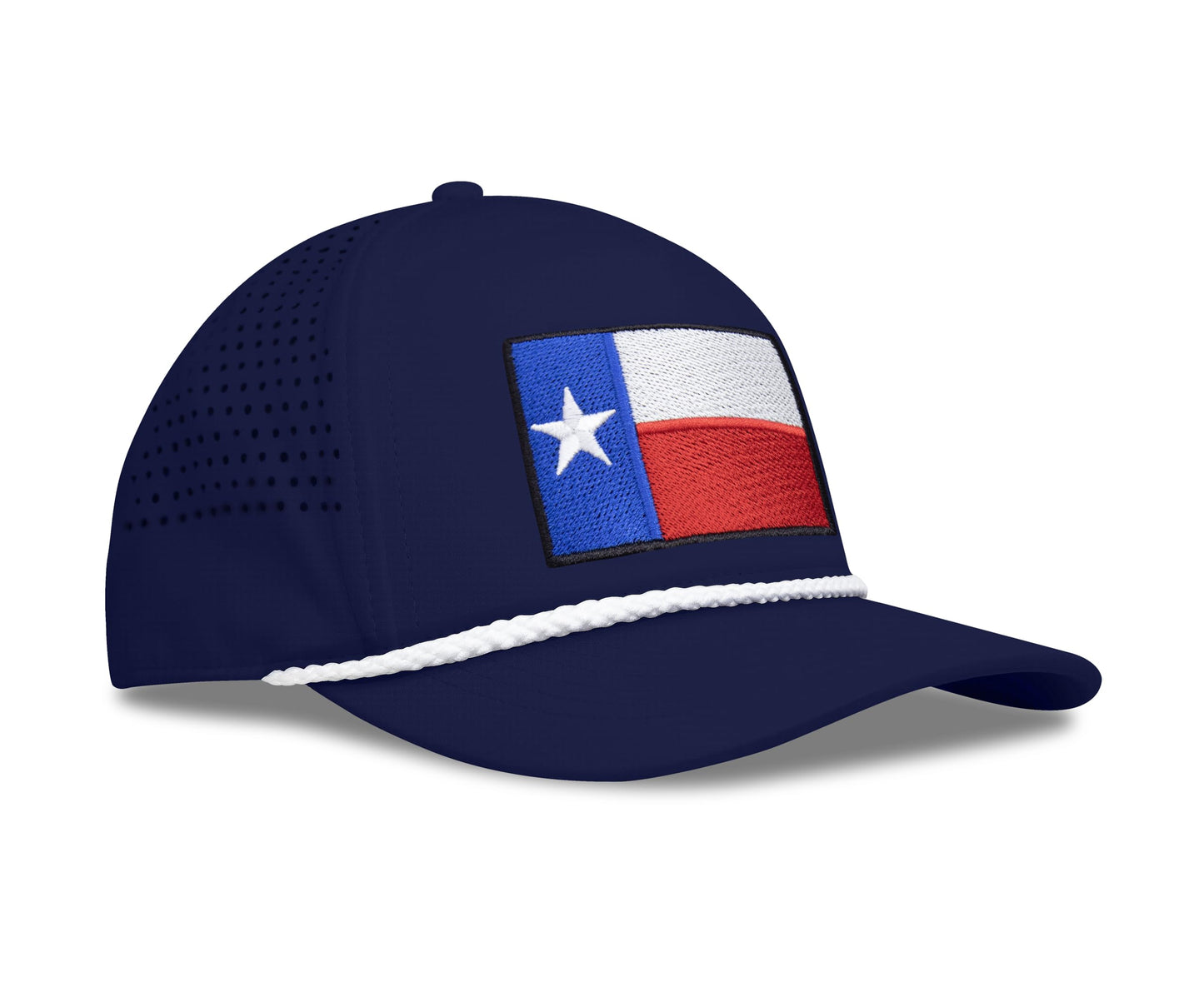 Performance Golf Hat – Adjustable Snapback Trucker Baseball Cap for Men & Women - Jetset Series (Texas, Pacific Blue)