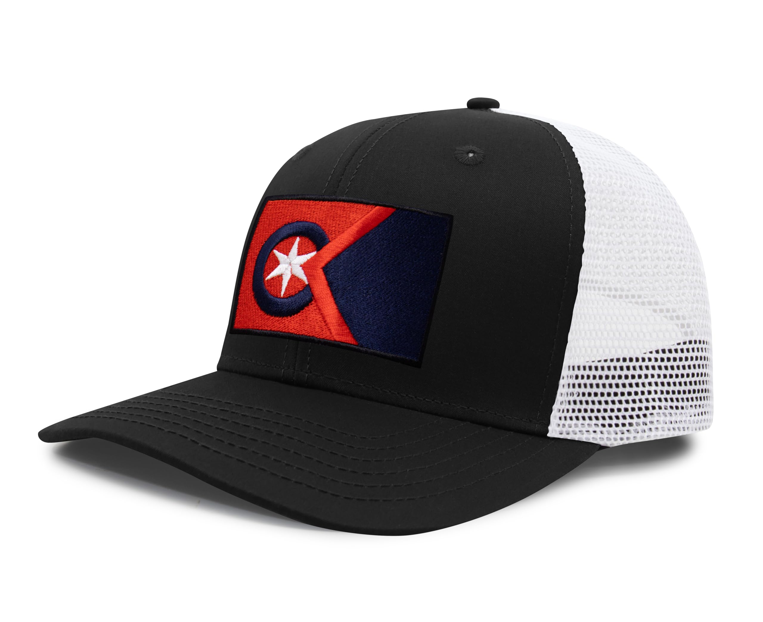 Cleveland Snapback Trucker | Black White