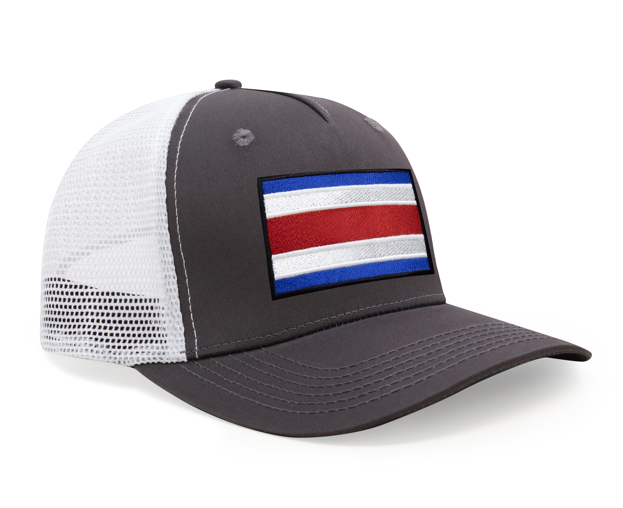 Costa Rica Snapback Trucker | Grey White