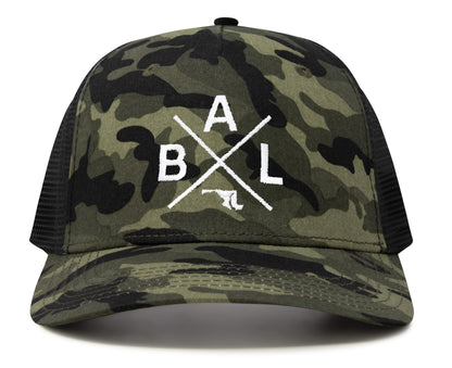 International Tie Premium Baltimore BAL Hat for Men and Women – Snapback Trucker Baseball Cap (Camouflage)