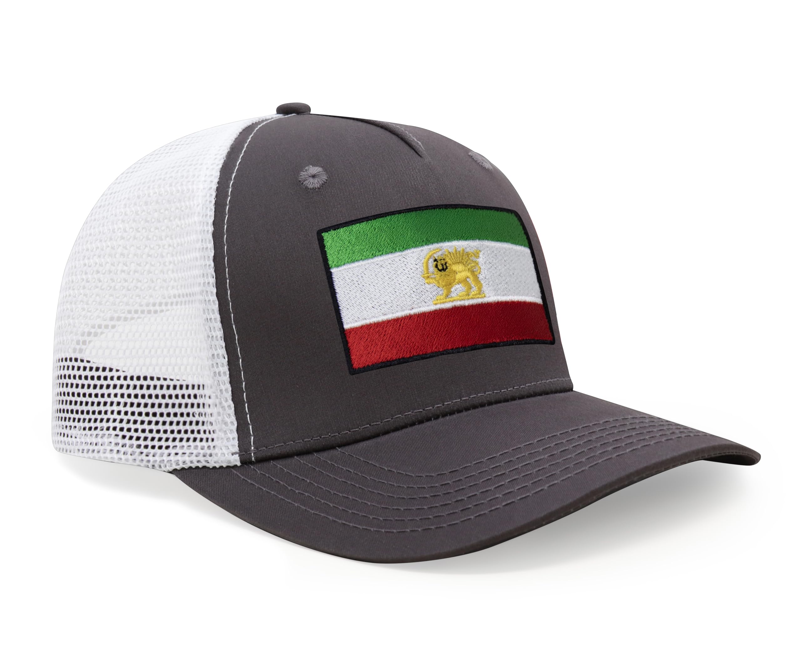 Iran Snapback Trucker | Grey White