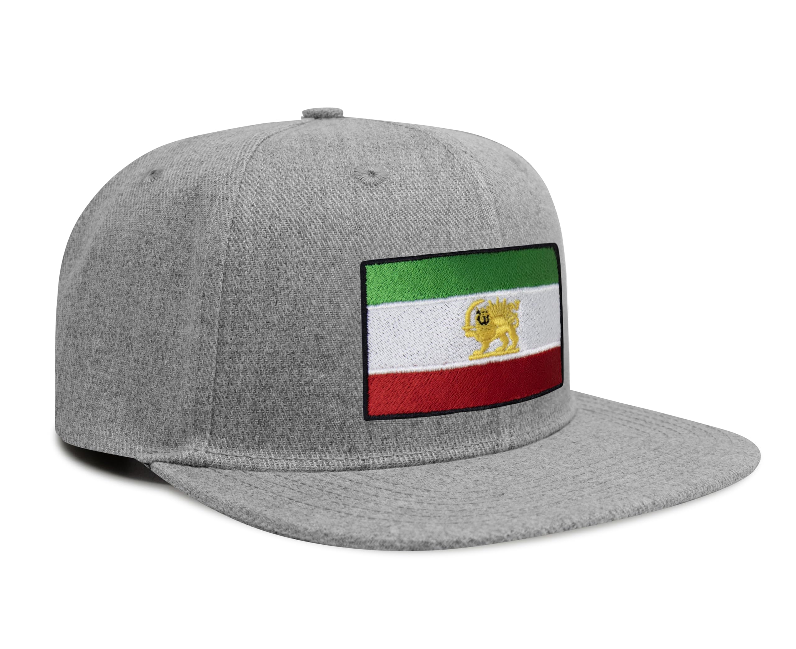 Iran Snapback Flat | Grey Flatbill