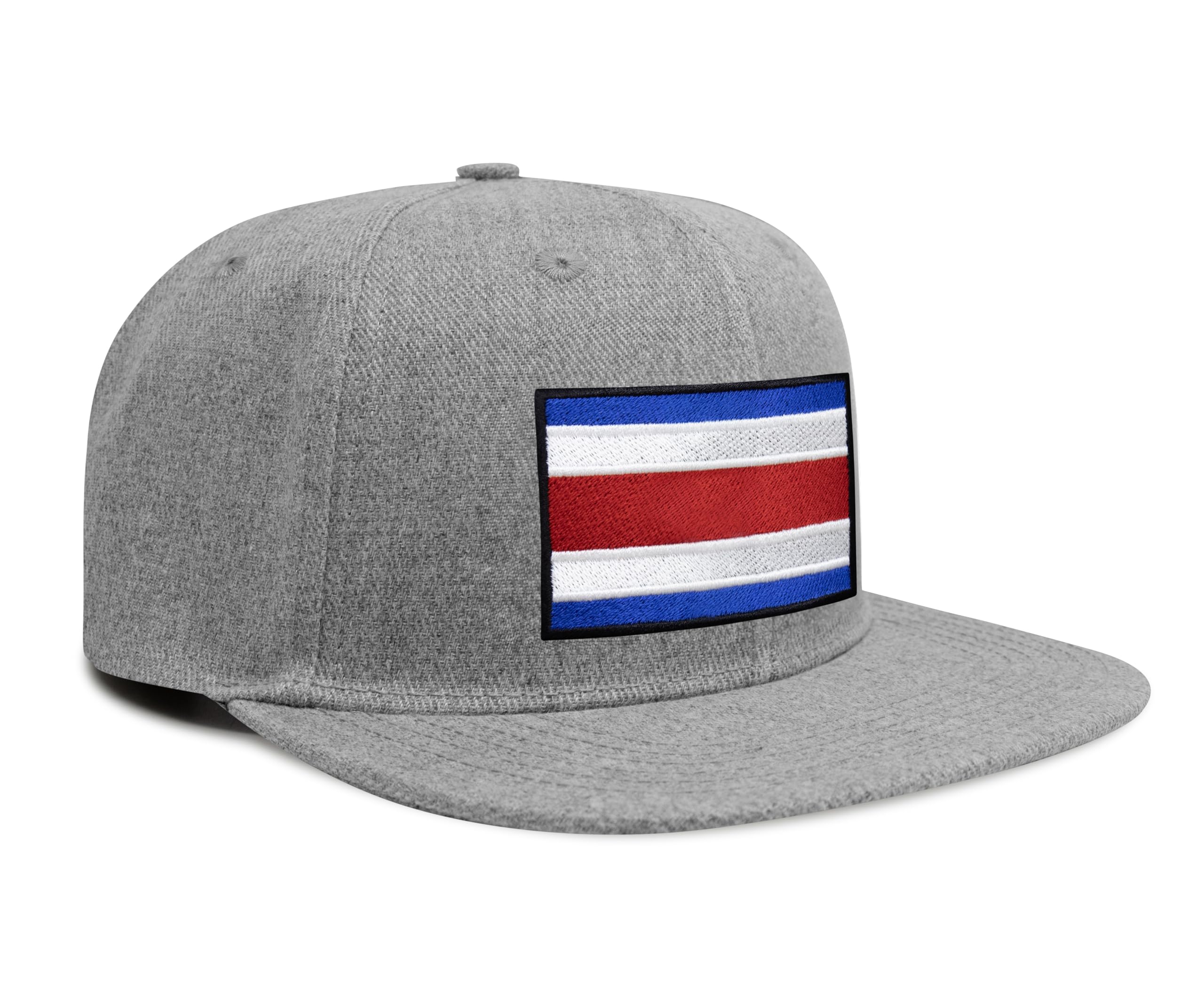 Costa Rica Snapback Flat | Grey Flatbill