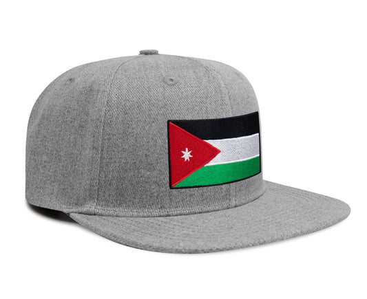 Jordan Snapback Flat | Grey Flatbill