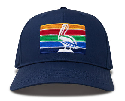 International Tie St. Petersburg Flag Hat for Men and Women – Snapback Trucker Baseball Cap (All Navy)
