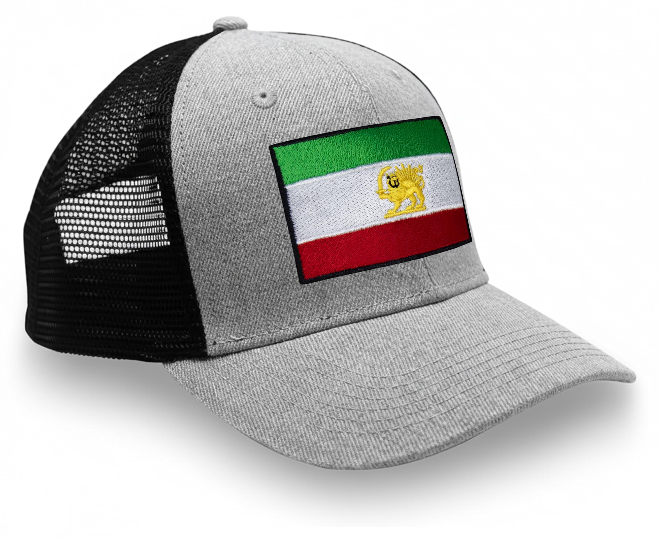 Iran Snapback Trucker | Grey Black