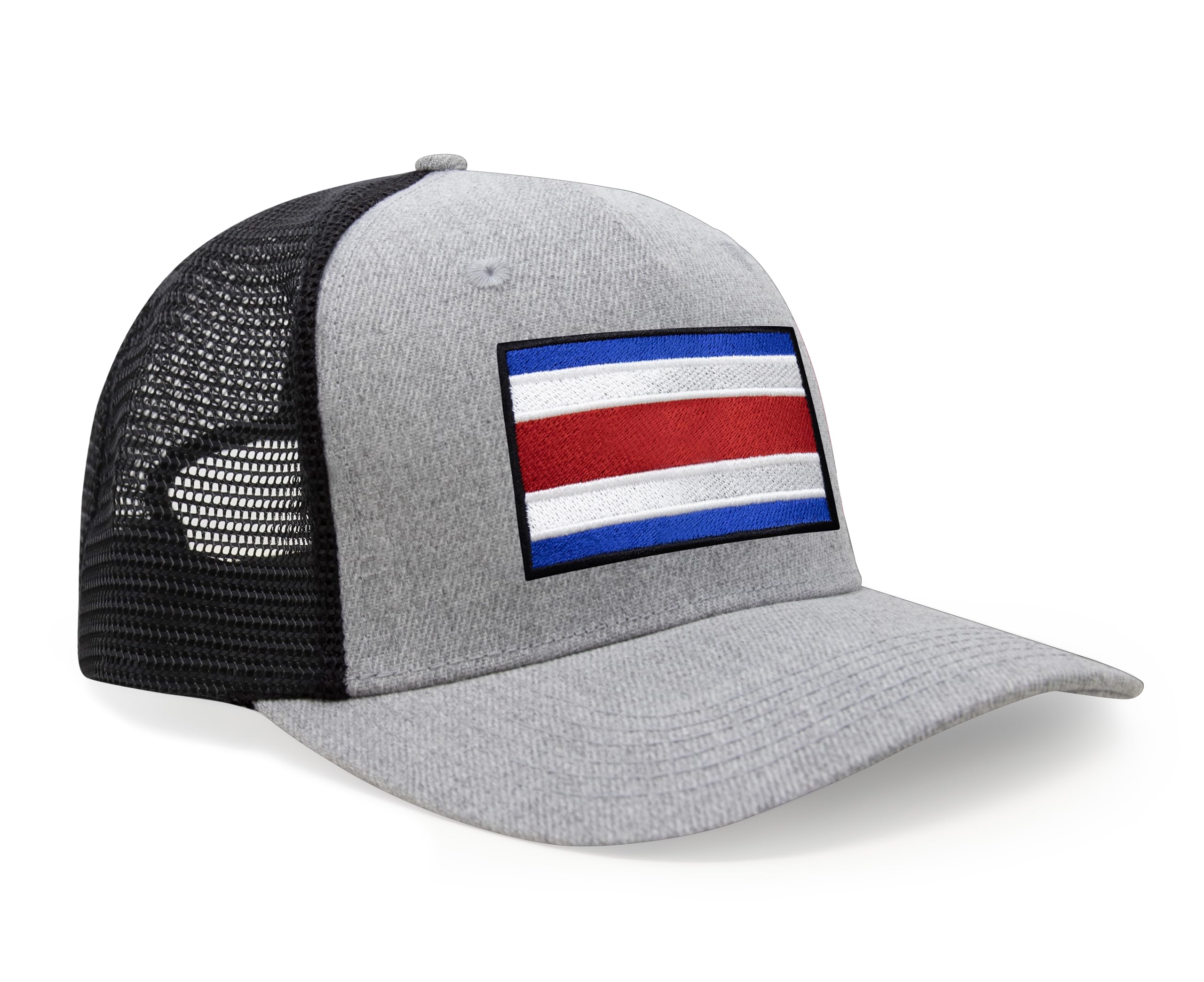 Costa Rica Snapback Trucker | Grey Black