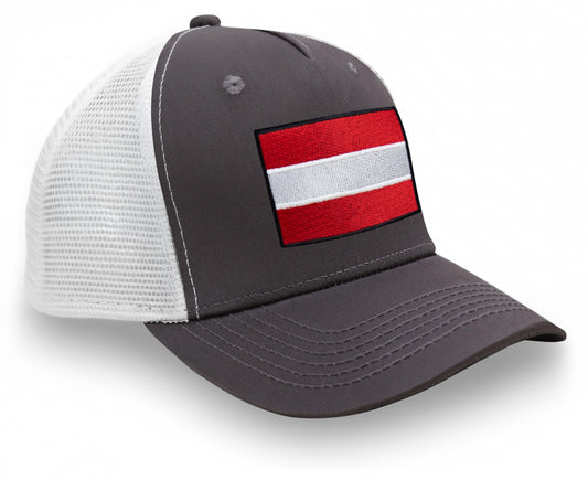 Austria Snapback Trucker | Grey White