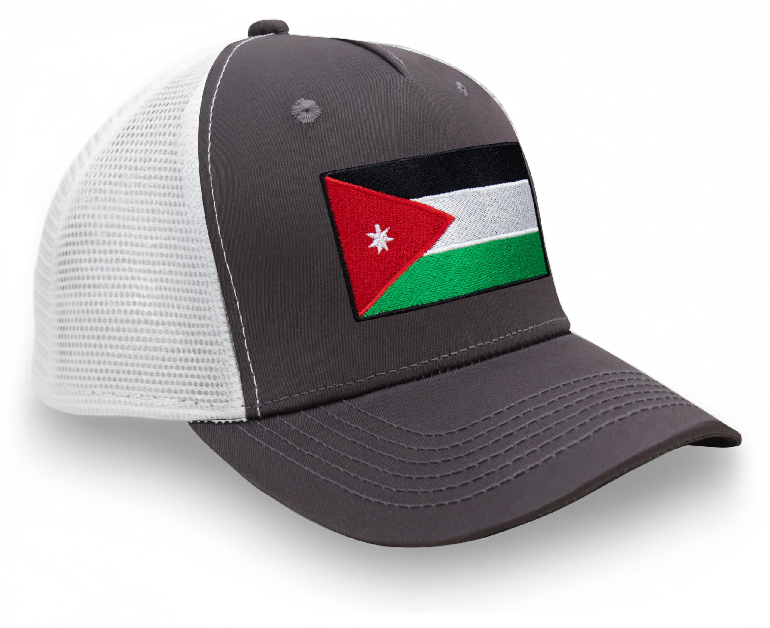 Jordan Snapback Trucker | Grey White