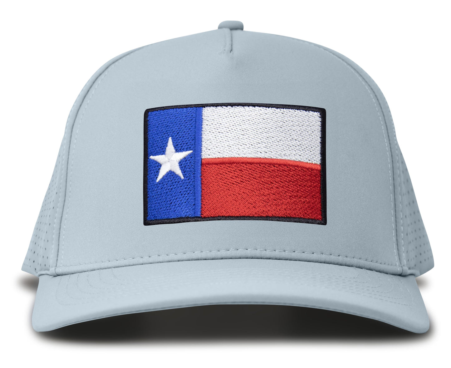 Performance Golf Hat – Adjustable Snapback Trucker Baseball Cap for Men & Women - Jetset Series (Texas, Sky Blue) - International Tie
