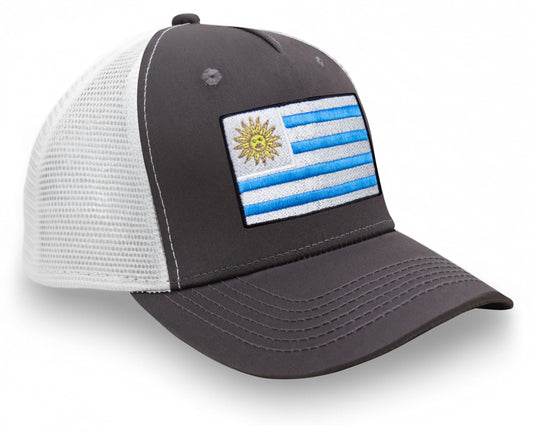 Uruguay Snapback Trucker | Grey White