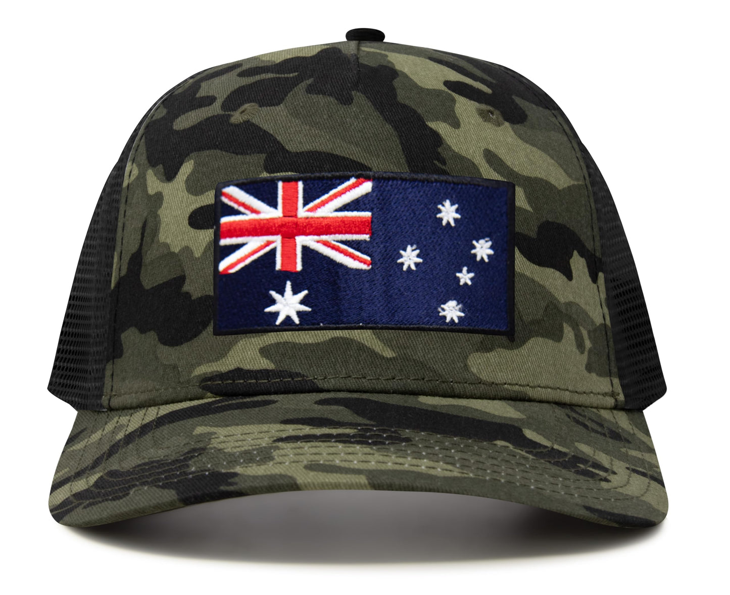 Australia Flag Hat for Men and Women – Snapback Trucker Baseball Cap by International Tie (Camouflage)