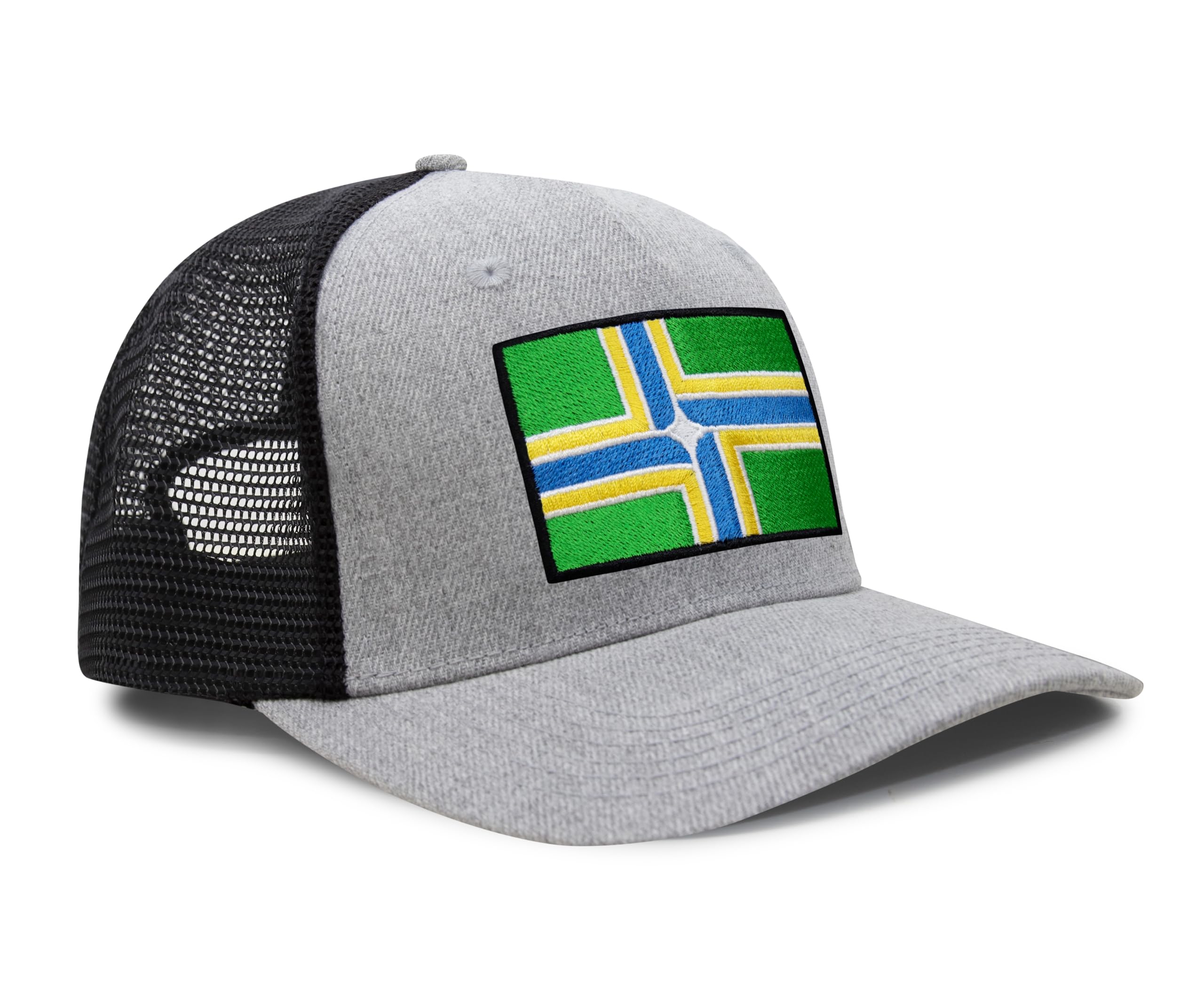 Portland Snapback Trucker | Grey Black