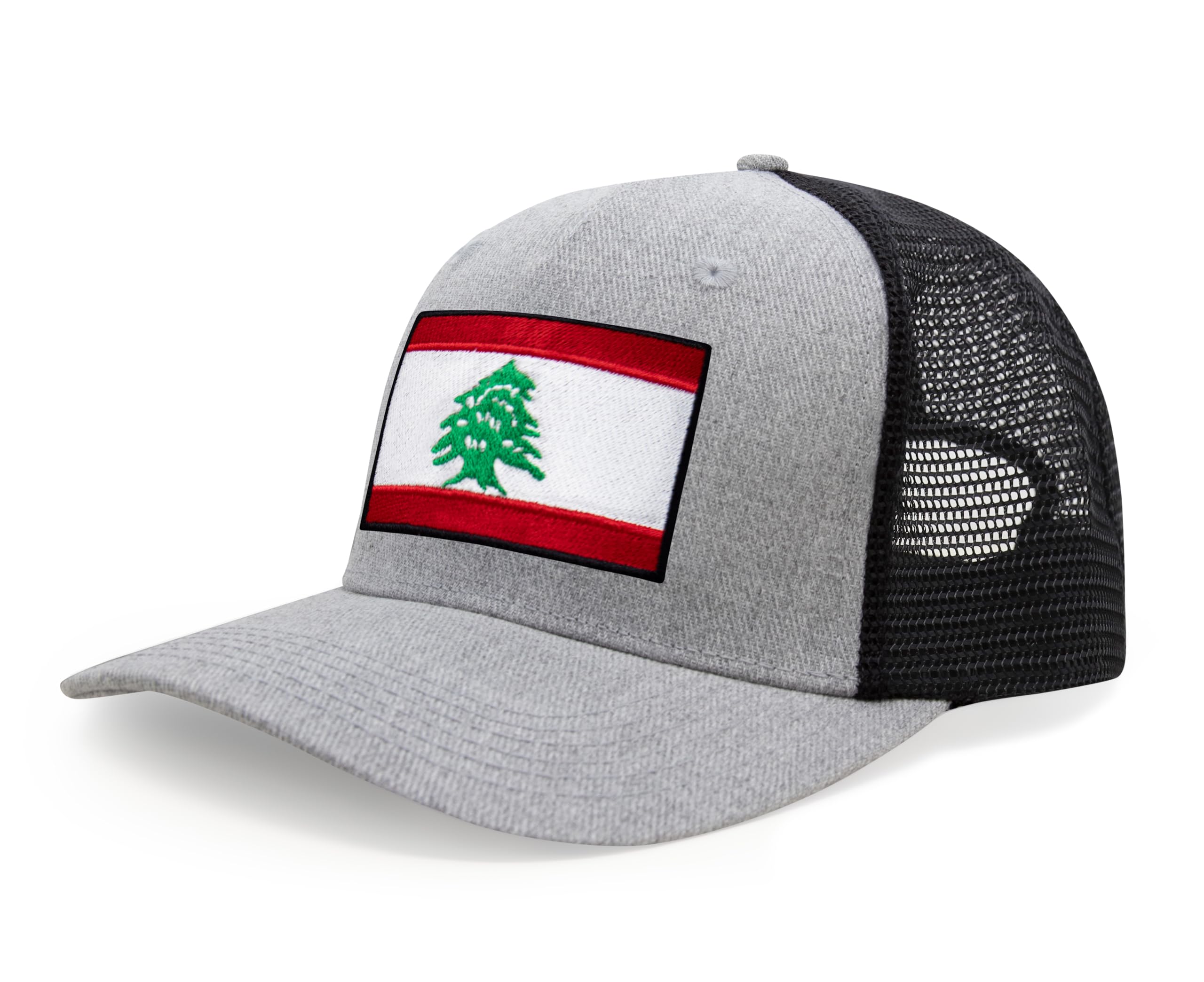 Lebanon Snapback Trucker | Grey Black