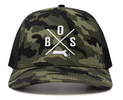 International Tie Texas TEX Hat for Men and Women – Lone Star Snapback Trucker Baseball Cap (Camouflage)