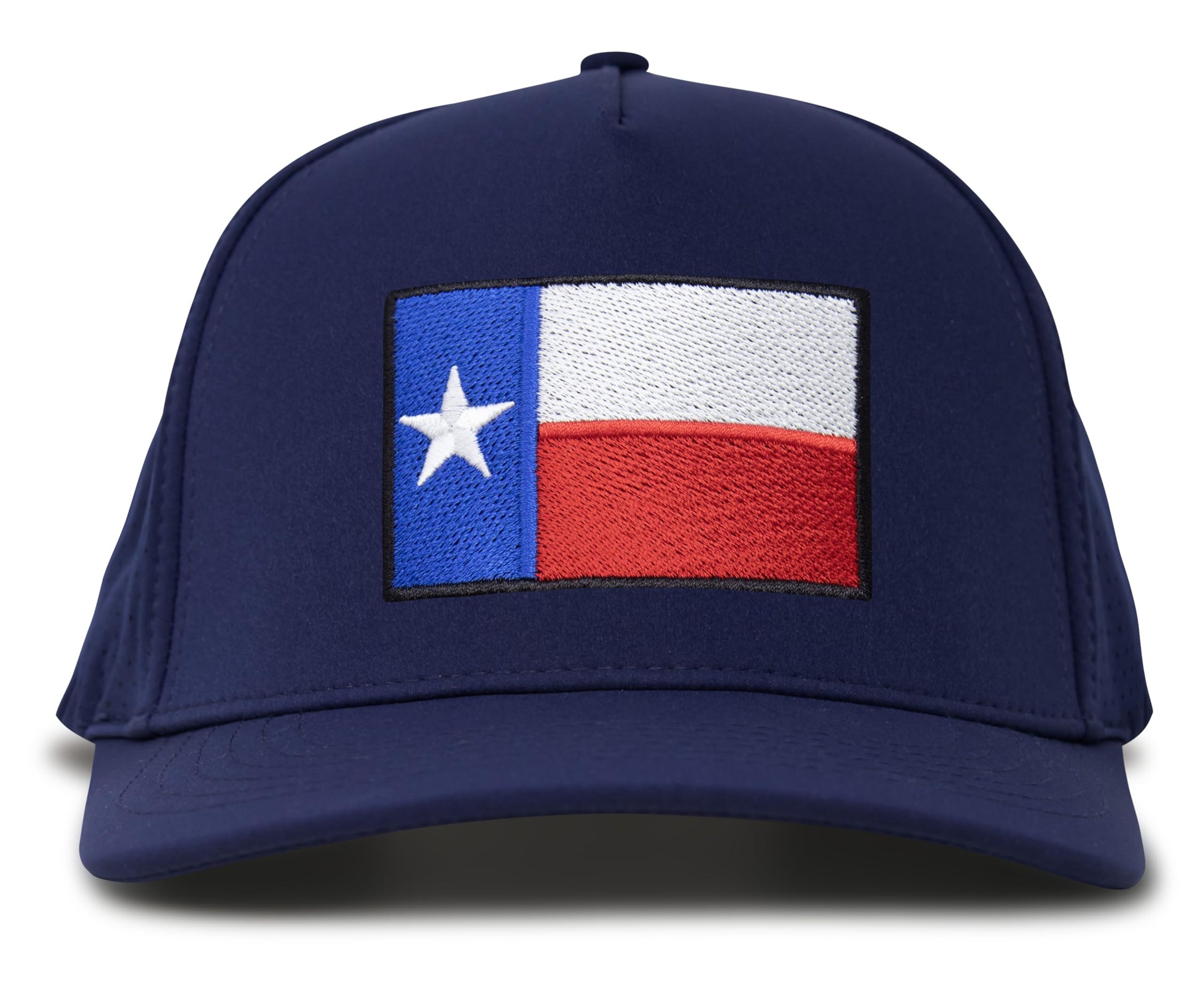 Performance Golf Hat – Adjustable Snapback Trucker Baseball Cap for Men & Women - Jetset Series (Texas, Pacific Blue) - International Tie