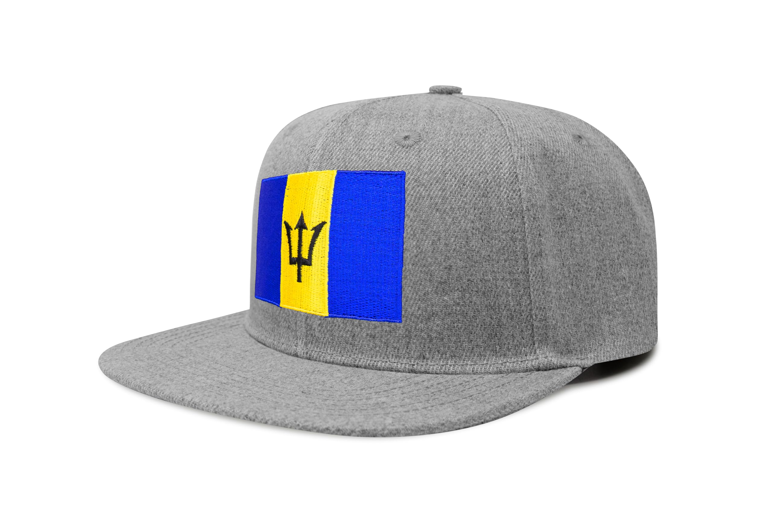 Barbados Snapback Flat | Grey Flatbill