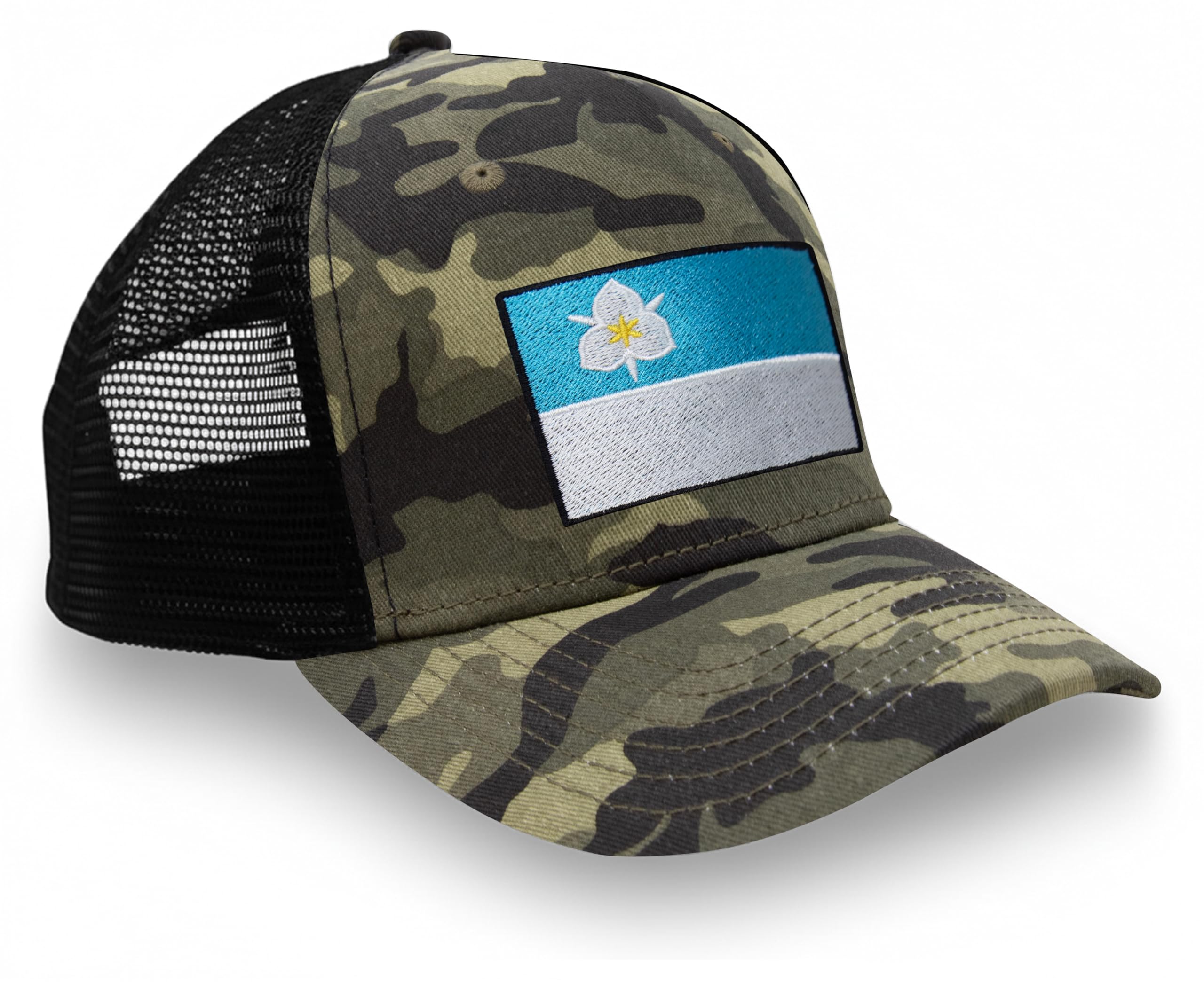 Salt Lake City Snapback Trucker | Camouflage