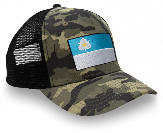 Salt Lake City Snapback Trucker | Camouflage