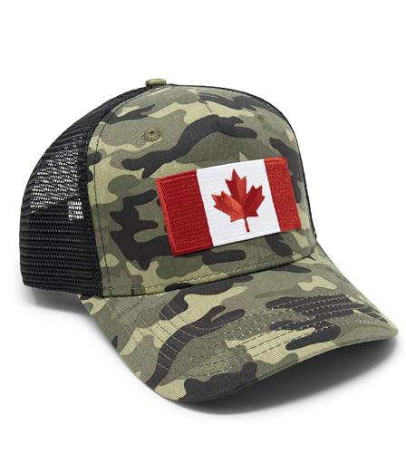 International Tie Premium Canada Flag Hat 