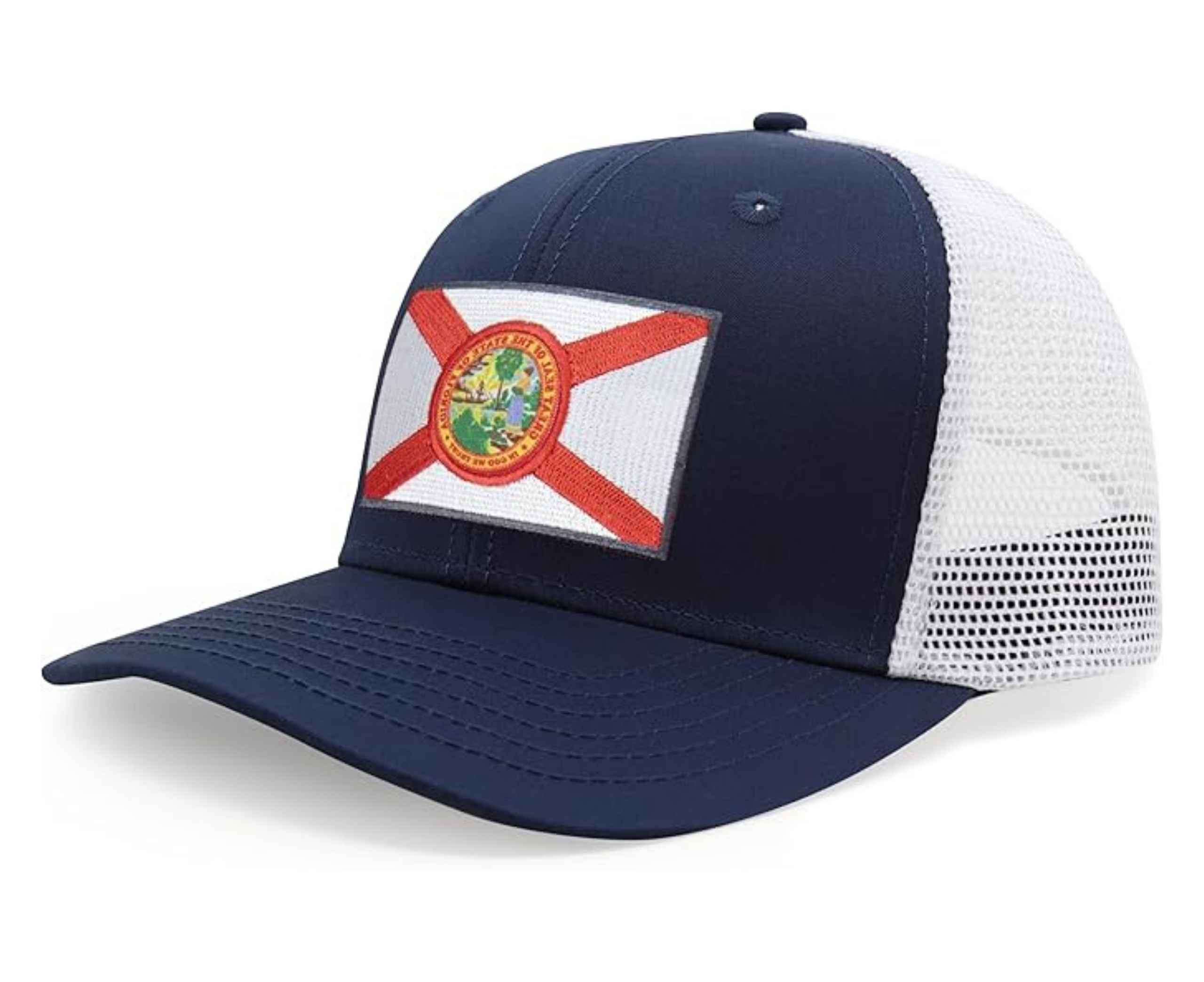 Florida Snapback Trucker | Navy White