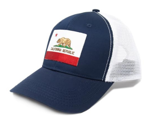 California Snapback Trucker | Navy White