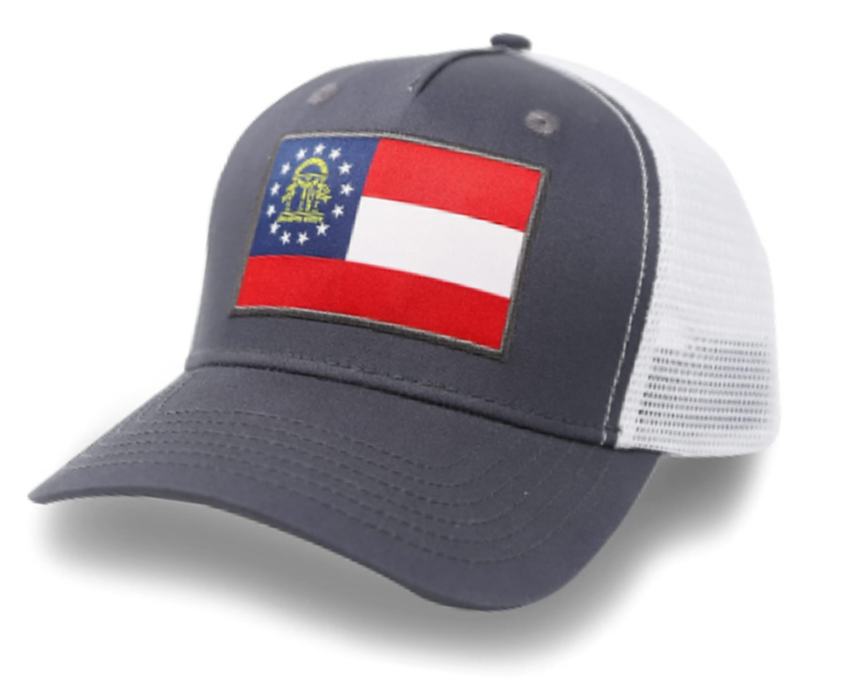 Georgia Snapback Trucker | Grey White