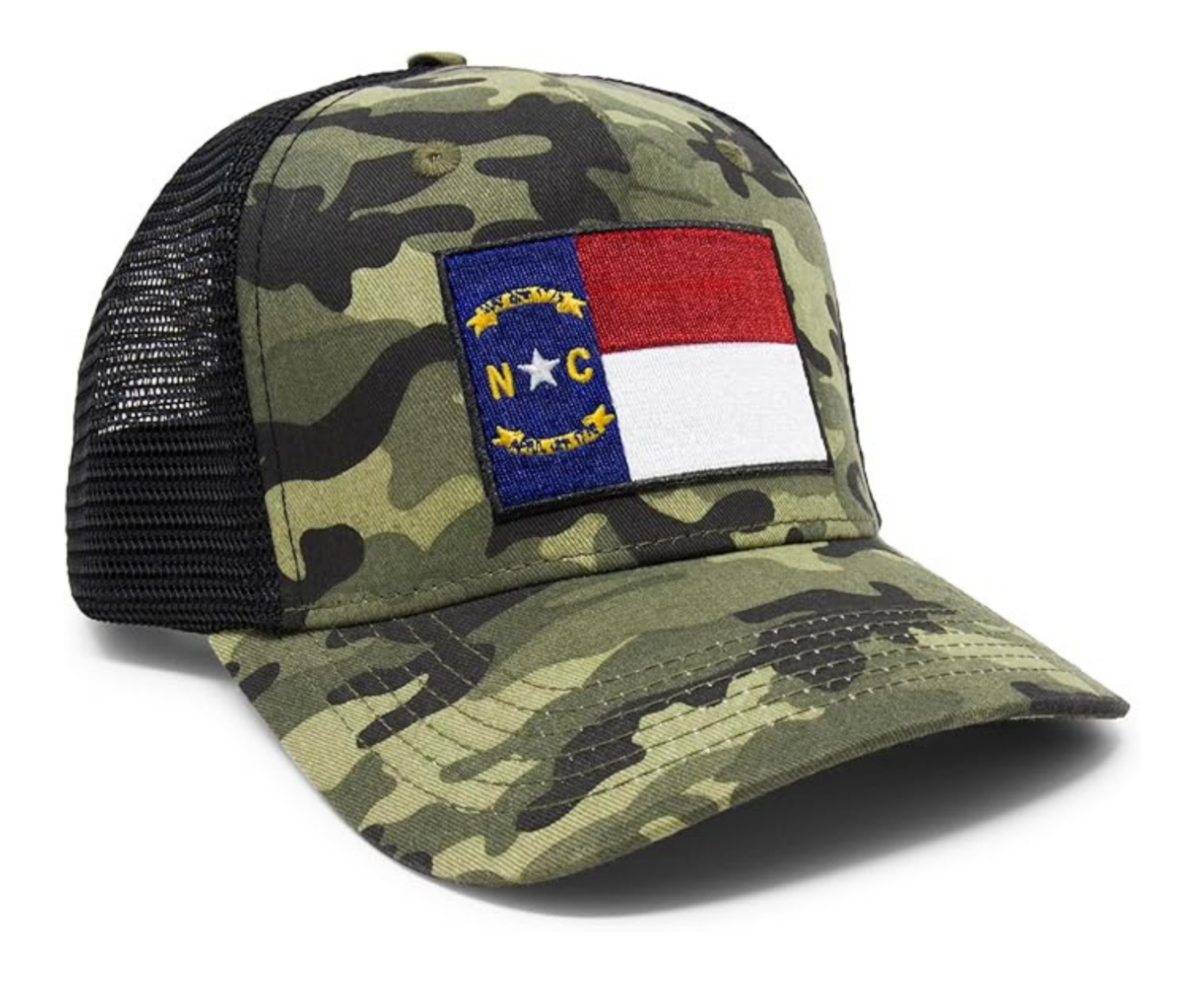 North Carolina Snapback Trucker | Camouflage
