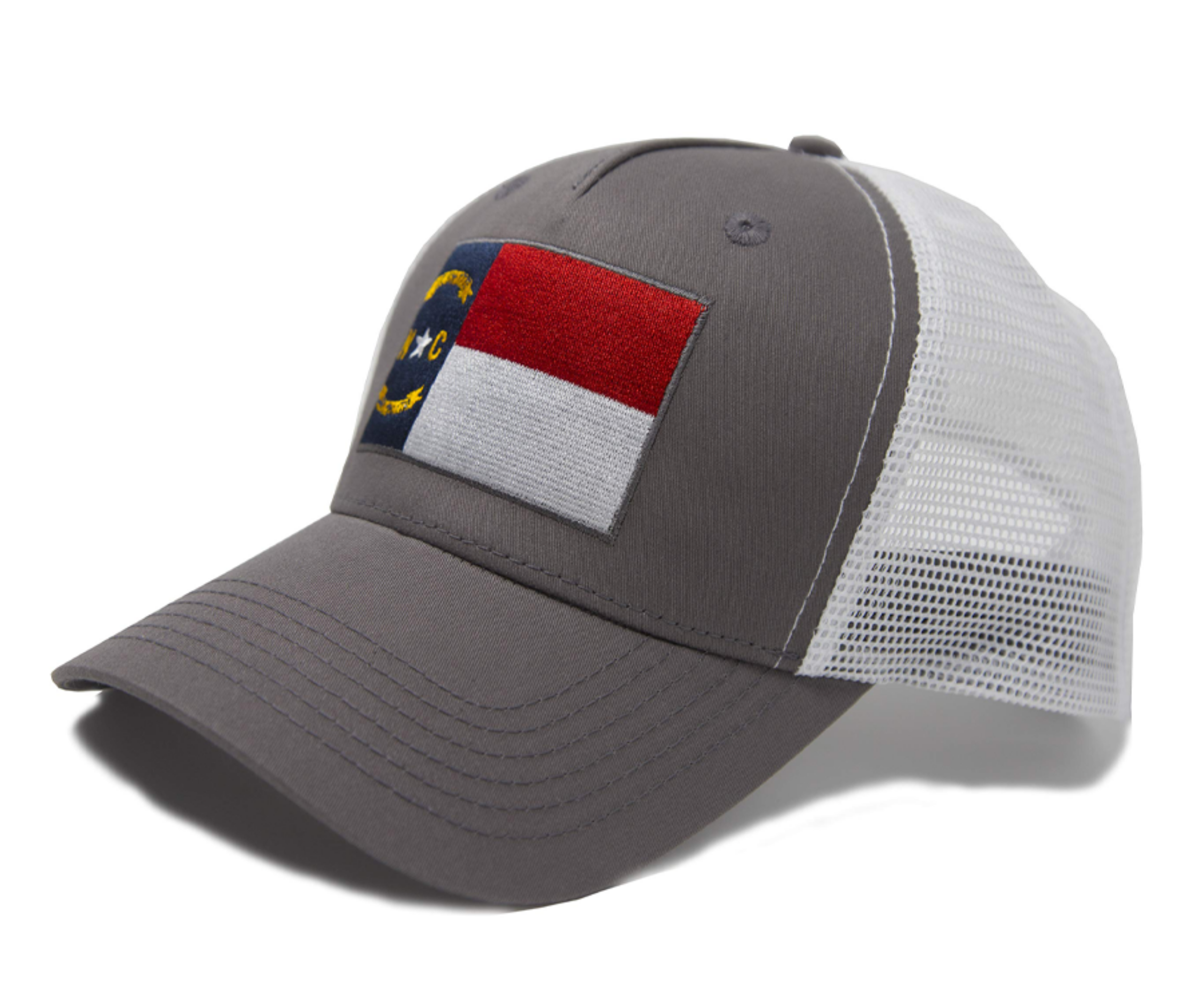 North Carolina Snapback Trucker | Grey White