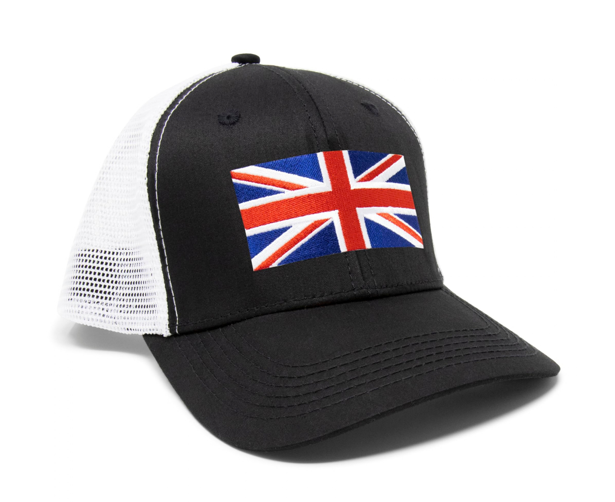 England - UK Snapback Trucker | Black White