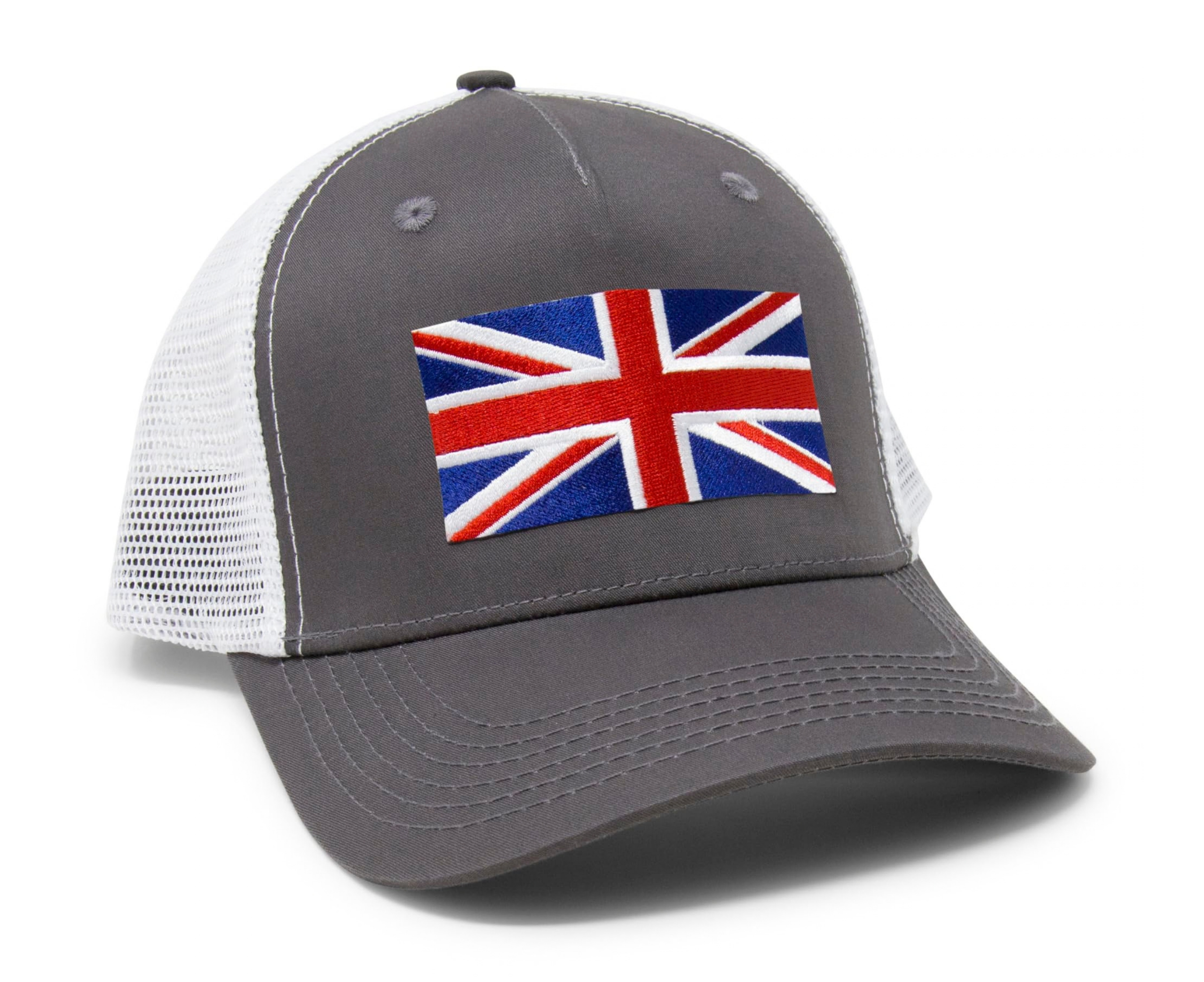 England - UK Snapback Trucker | Grey White