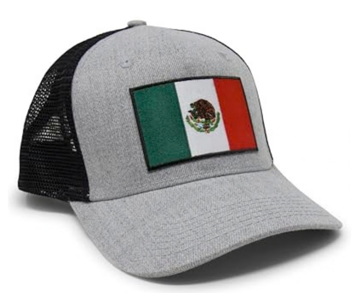 Mexico Snapback Trucker | Grey Black
