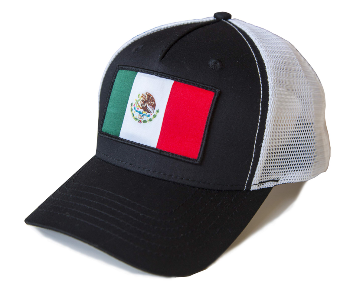 Mexico Snapback Trucker | Black White
