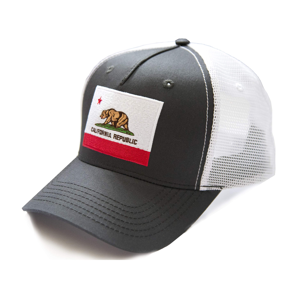 California State Bear Flag Snapback Hat