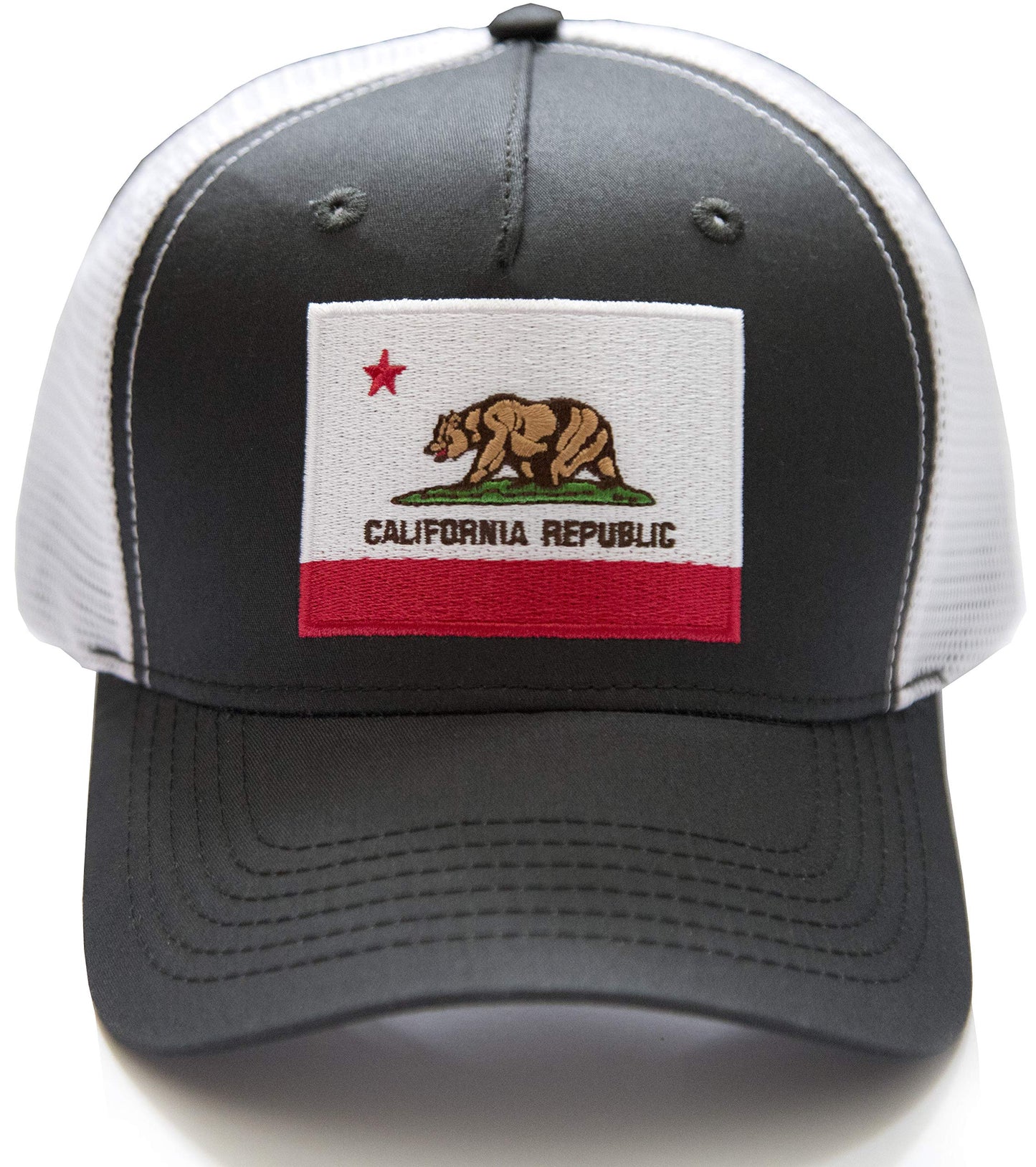 California Flag Snapback Hat