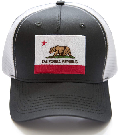 California Flag Snapback Hat