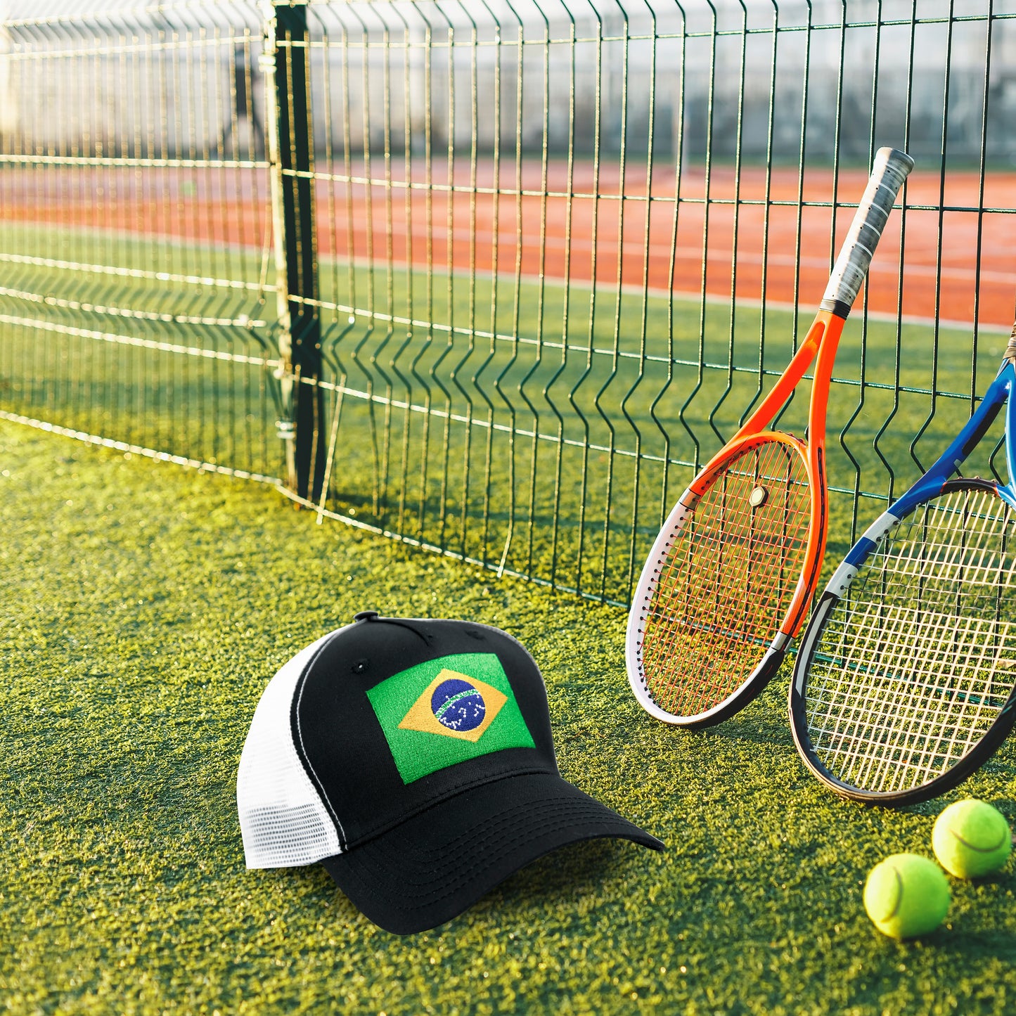 Brazil Flag Trucker Hat