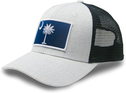 South Carolina Flag Palmetto Snapback Cap