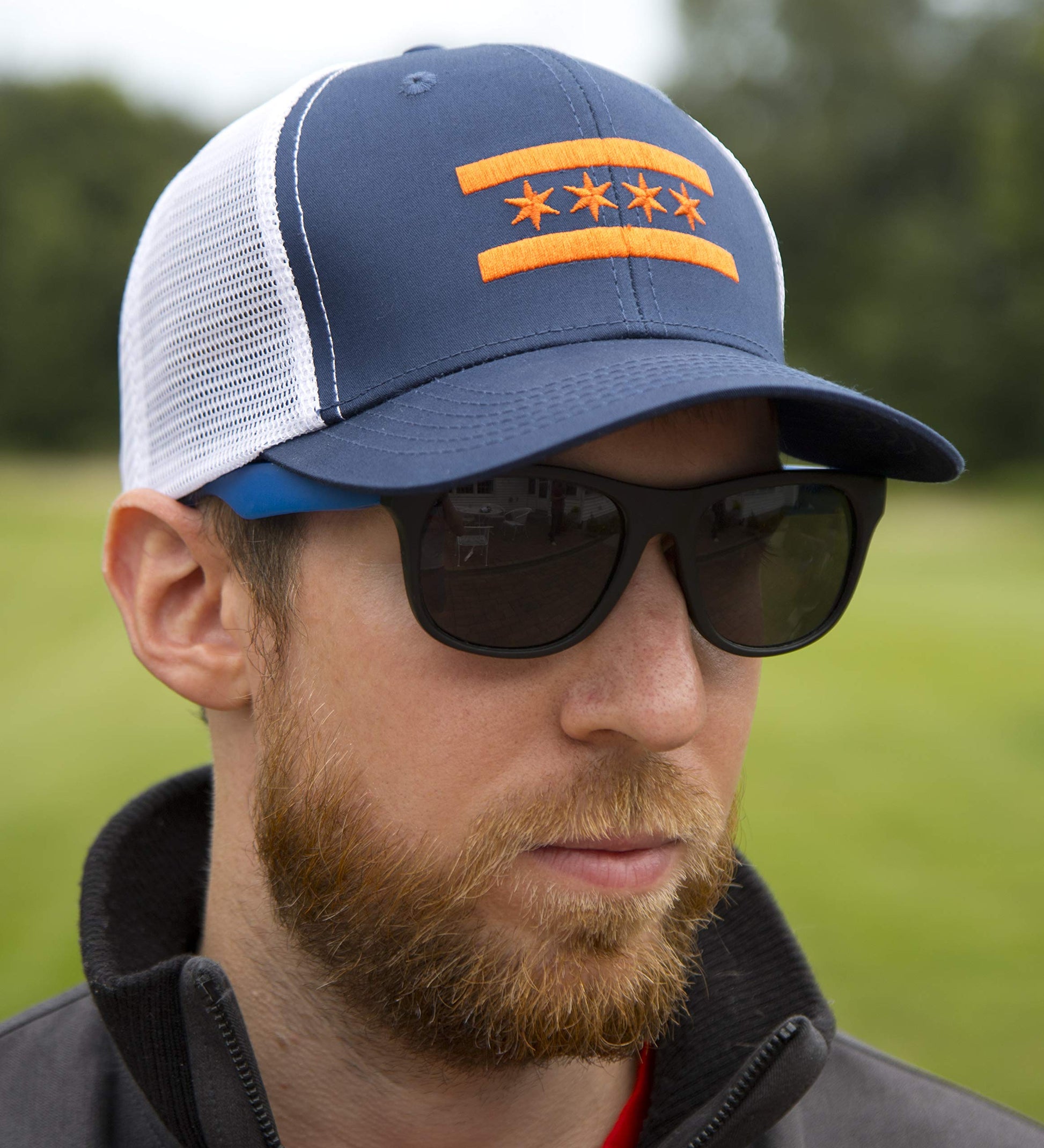 Buy Orange Chicago Flag Hat 