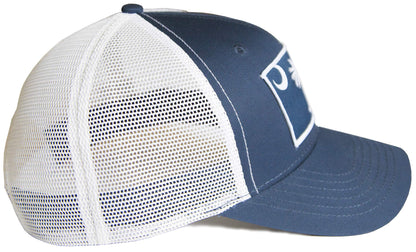 South Carolina Flag Palmetto Snapback Hat (Navy Blue)