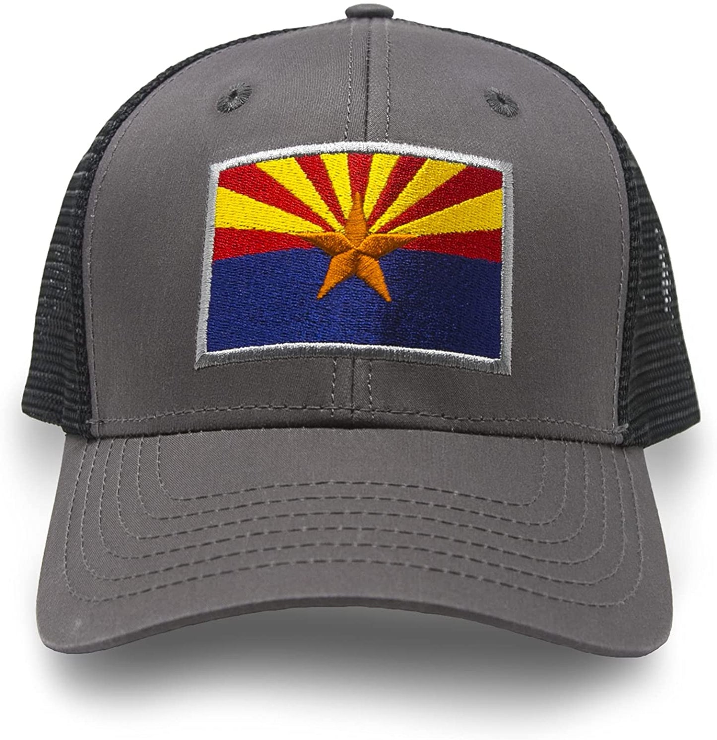 Arizona flag snapback hat