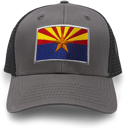 Arizona flag snapback hat